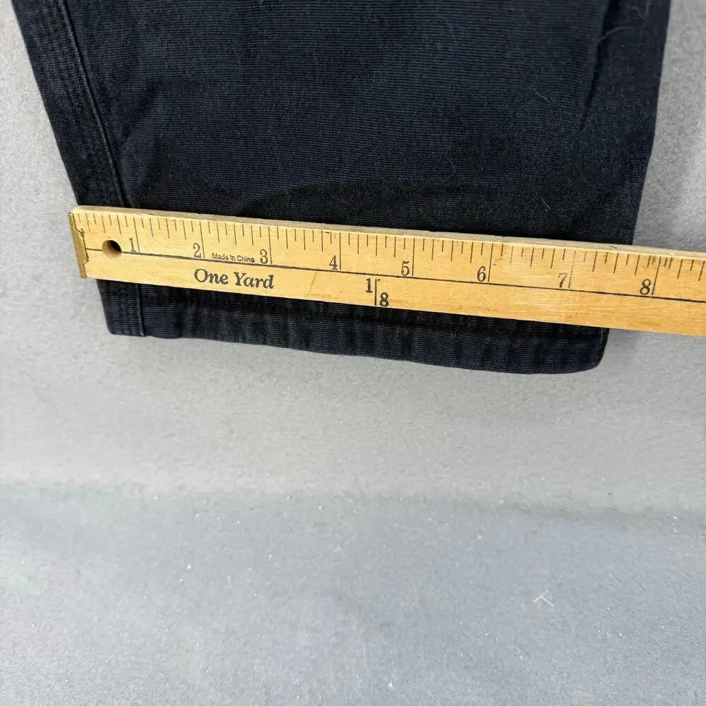 Duluth Trading Co. Jeans Men's 34x32 Black Flex Firehose Straight Leg Work EUC